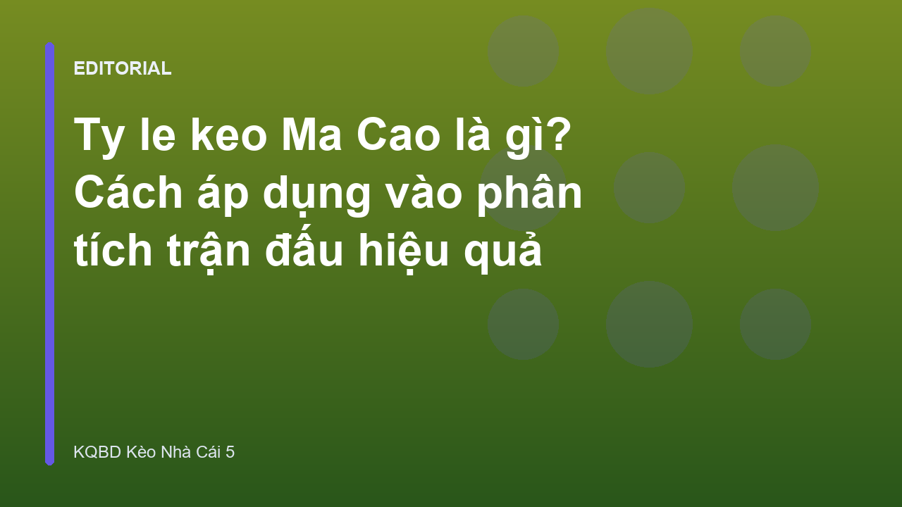 Bảng tỷ lệ kèo Ma Cao trên giao diện máy tính